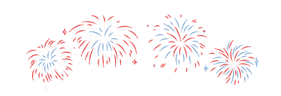 Fireworks illustration