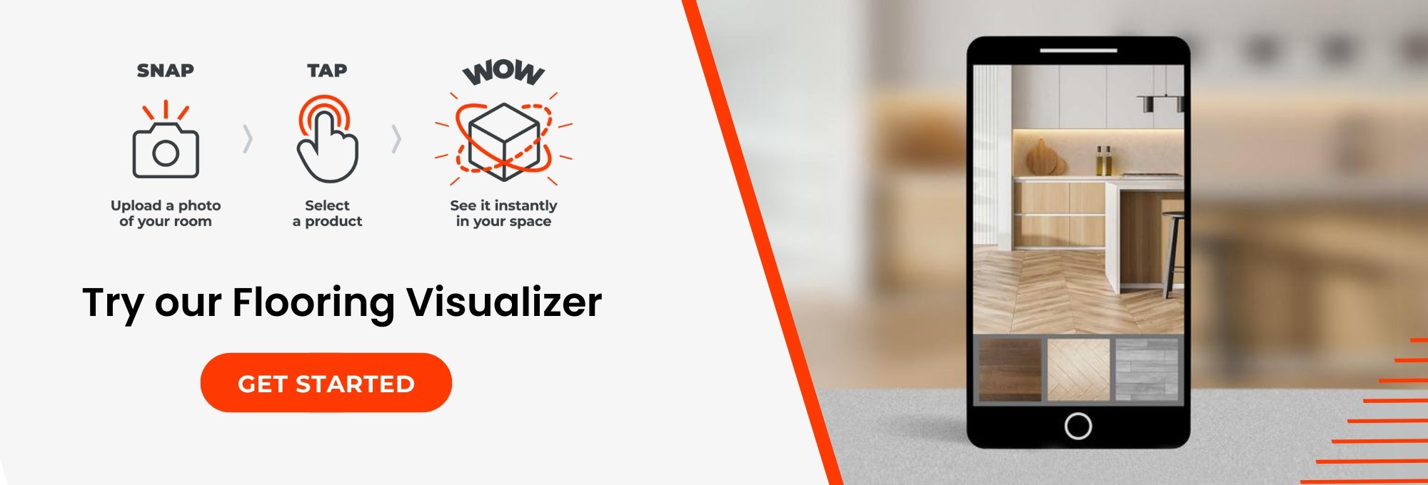 Use our Flooring Visualizer