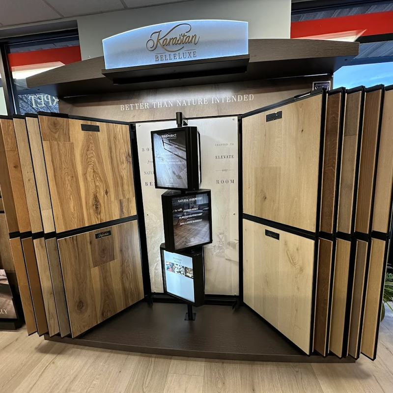 Selling Hardwood at Clayton Flooring Center